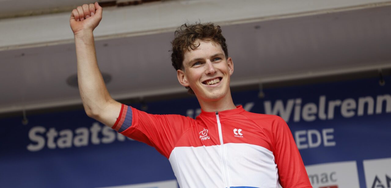 Thom van der Werff kroont zich tot Nederlands kampioen bij de beloften