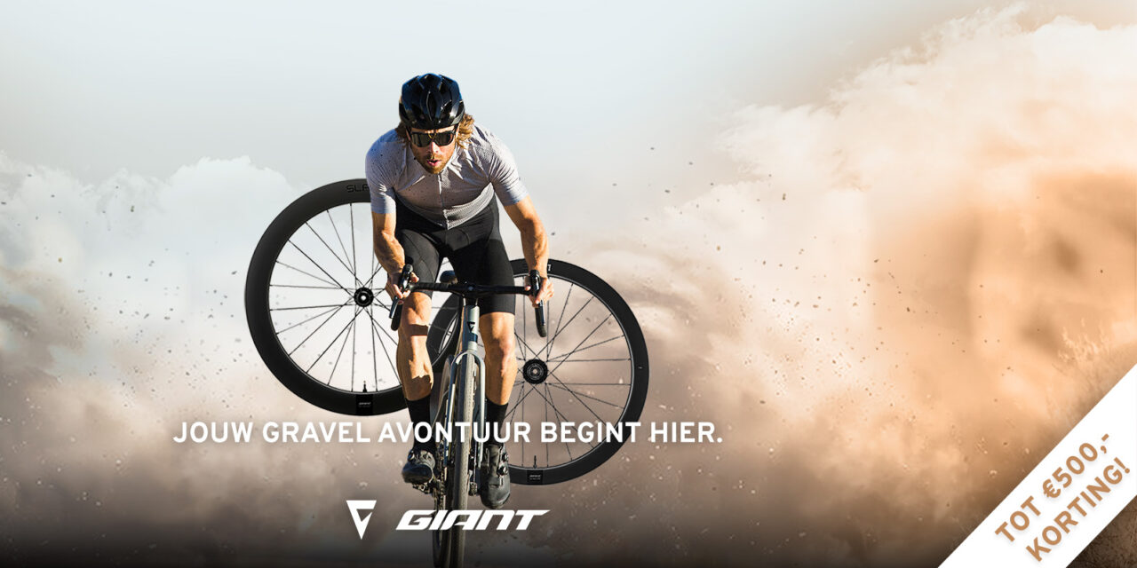 Jouw nieuwe Giant gravelbike, nu met extra voordeel tot wel €500