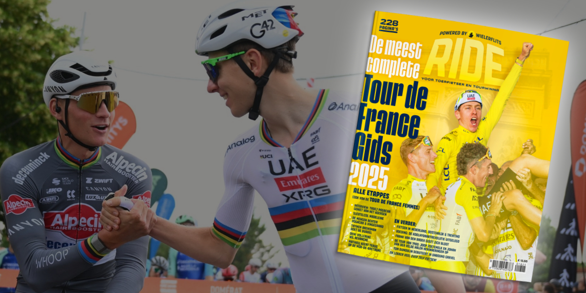 De meest complete Tour de France Gids 2025: RIDE is deze zomer een must have voor alle wielerfans!