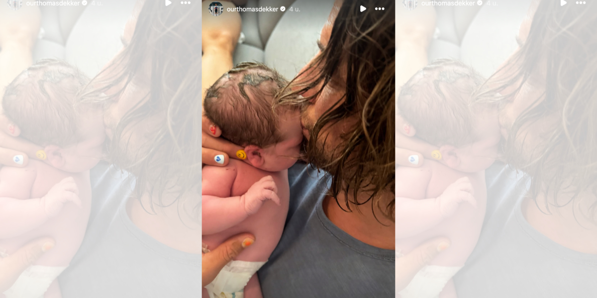 Thomas Dekker voor het eerst vader geworden van baby Loet