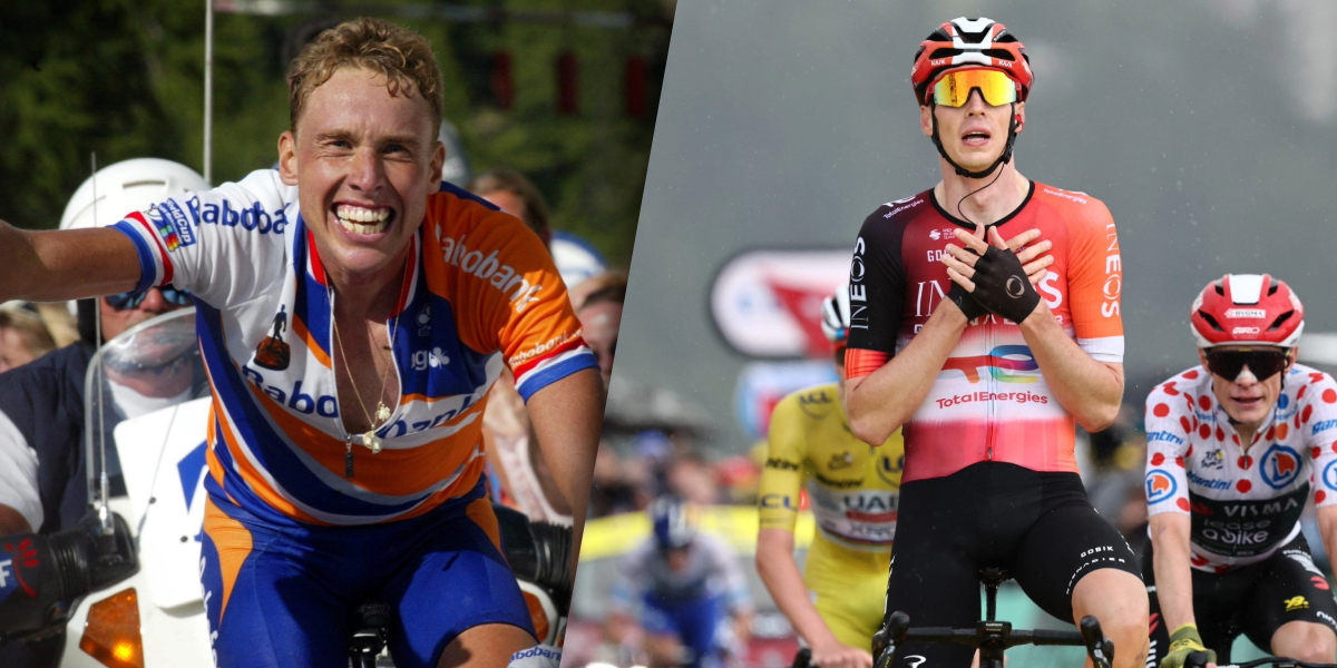 Emotionele Michael Boogerd ziet Thymen Arensman winnen op La Plagne: Moest even slikken