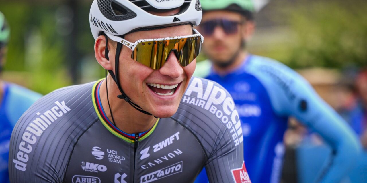 Mathieu van der Poel ziet kans op waaiers: “Het wordt hectisch, maar willen het geel met Jasper”