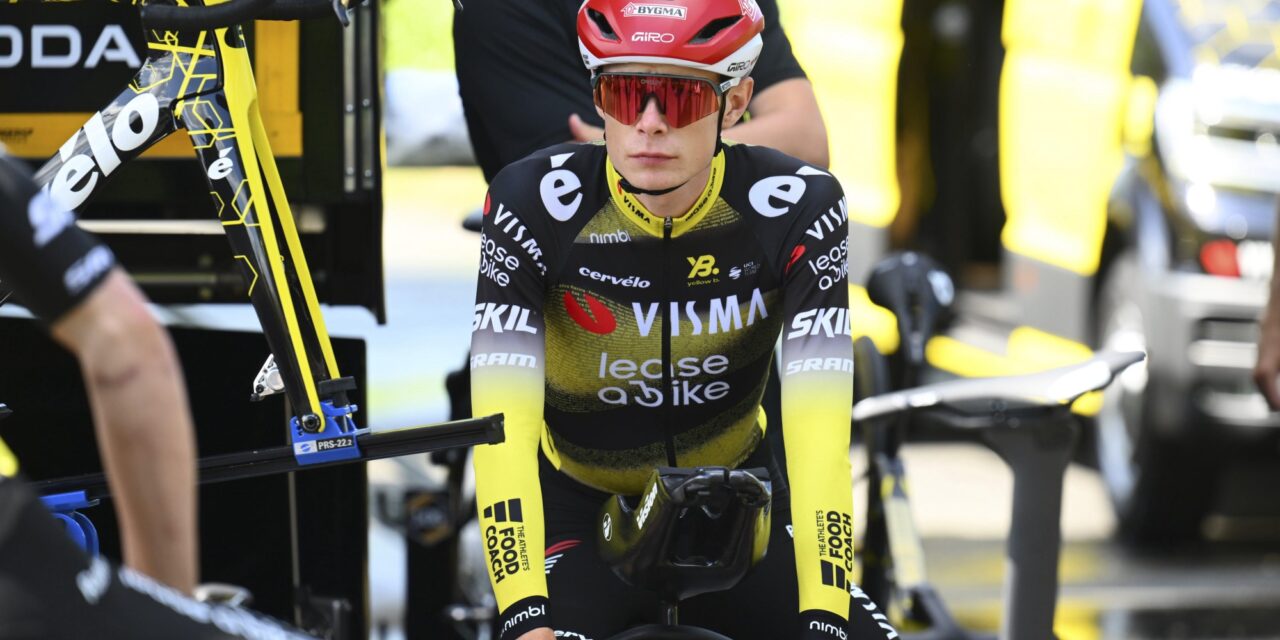 Jonas Vingegaard reageert op kritiek van zijn vrouw op Visma | Lease a Bike