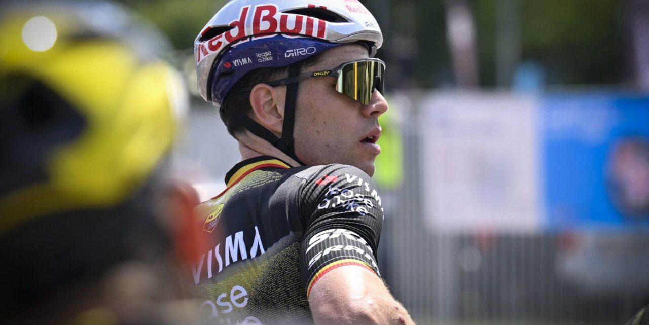 Wout van Aert toont verbetering, maar twijfelt over aankomende tijdrit: “Denk dat ik realistisch moet zijn”