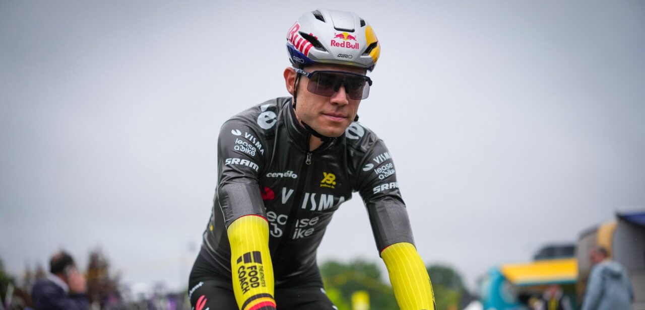 Waar was Wout van Aert tijdens tweede Tour-rit? “Gehoopt om voor overwinning te kunnen sprinten”