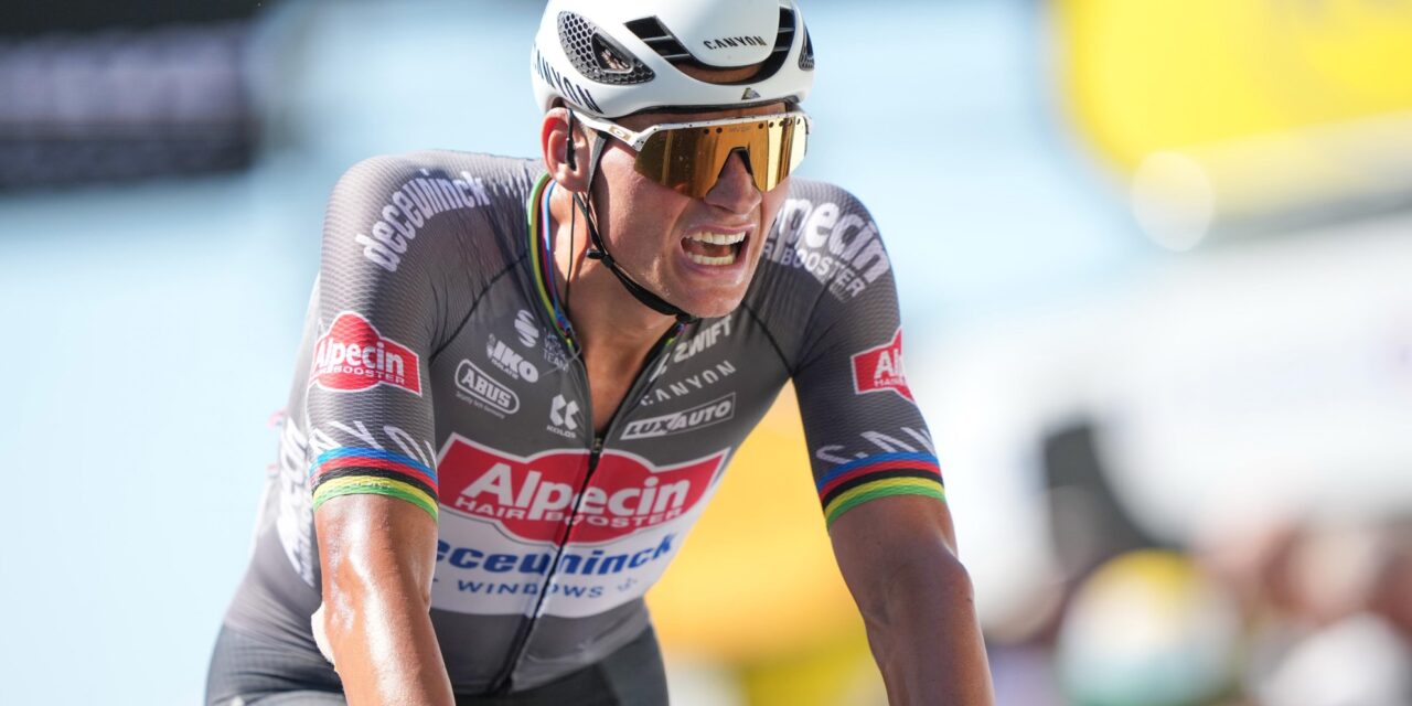 Mathieu van der Poel dacht dat hij voorop lag na aanval op slotklim: “Onoverzichtelijke situatie”