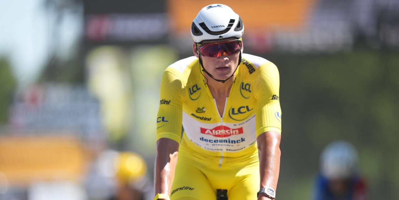 Mathieu van der Poel raakt gele trui kwijt: “Vraag me soms af hoe de rest zo goed herstelt”