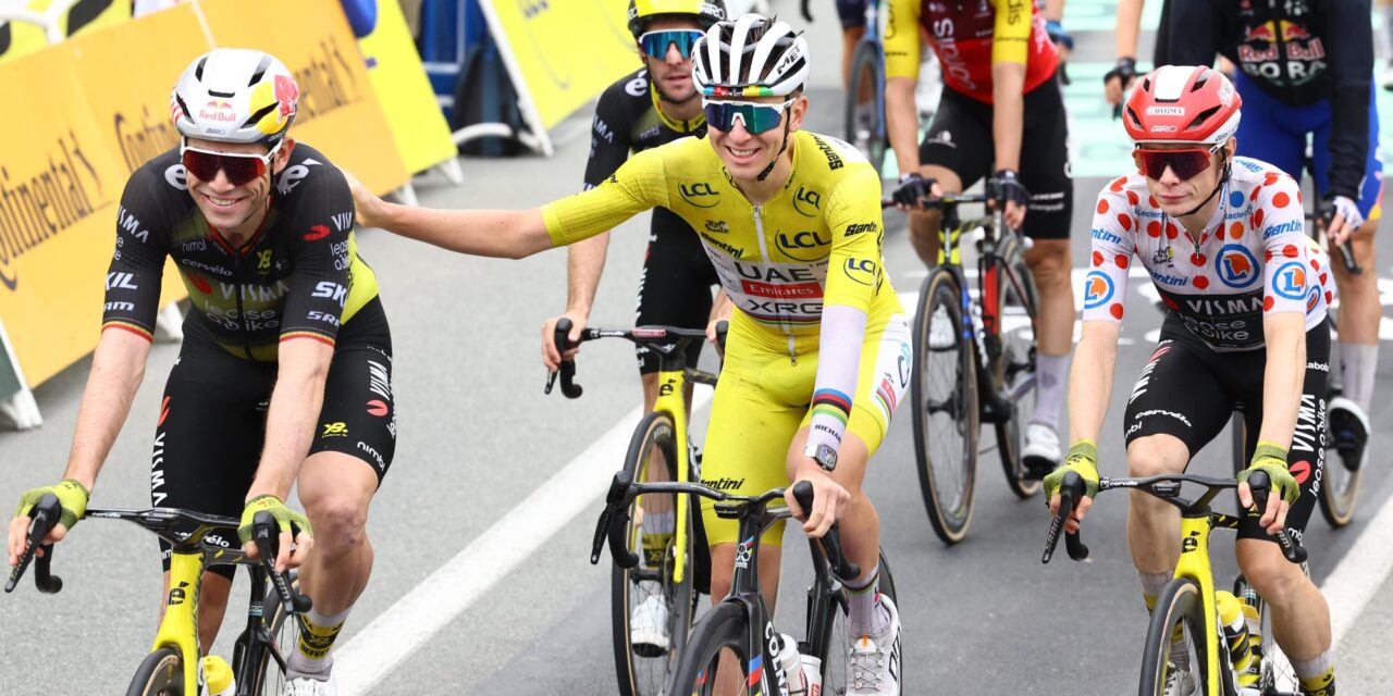 Tour 2025: Tadej Pogacar opgelucht na opmerking Wout van Aert