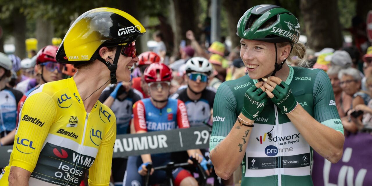 Lorena Wiebes boekt tweede ritzege na chaotische finale: “Was bang om ingesloten te worden”