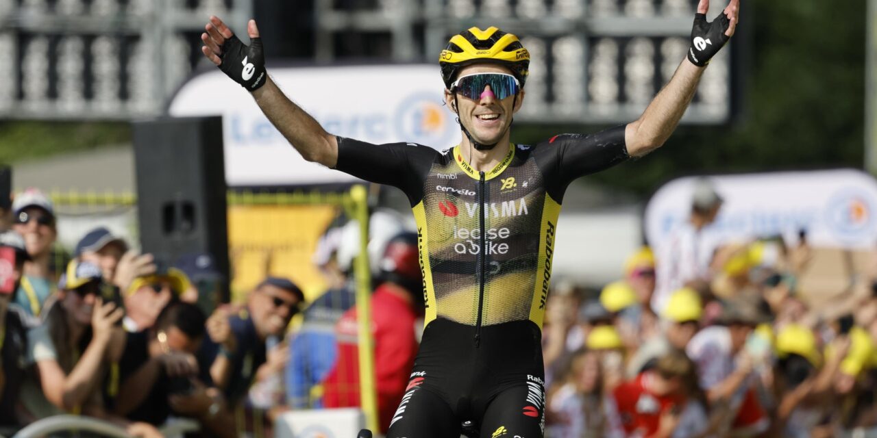 Tour 2025: Sterke Thymen Arensman botst in zware bergrit alleen op Simon Yates, gele trui voor Healy
