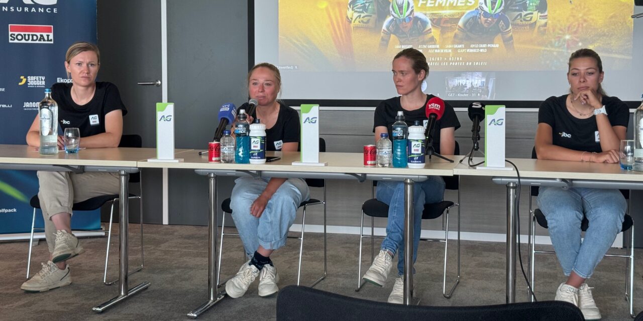 AG Insurance Soudal zet alle ballen op één leidster in Tour Femmes, Justine Ghekiere in dienende rol