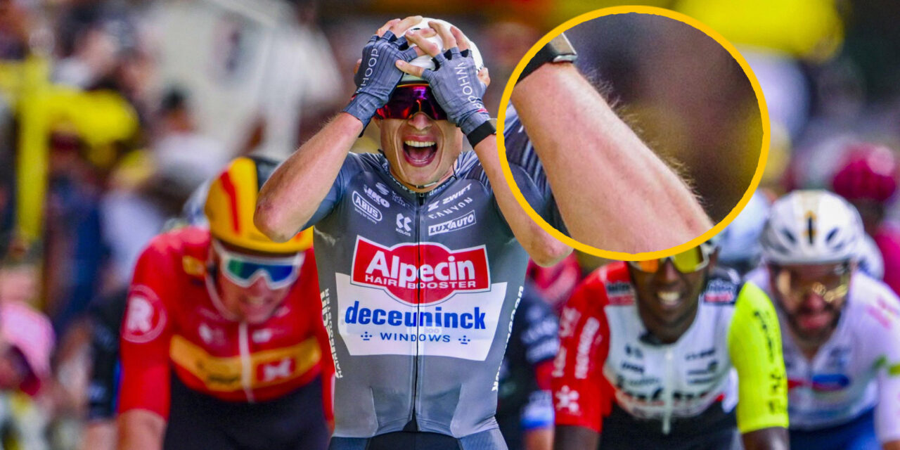 Het kippenvel van Jasper Philipsen toont hoe bijzonder deze Tour-ritzege voor hem is