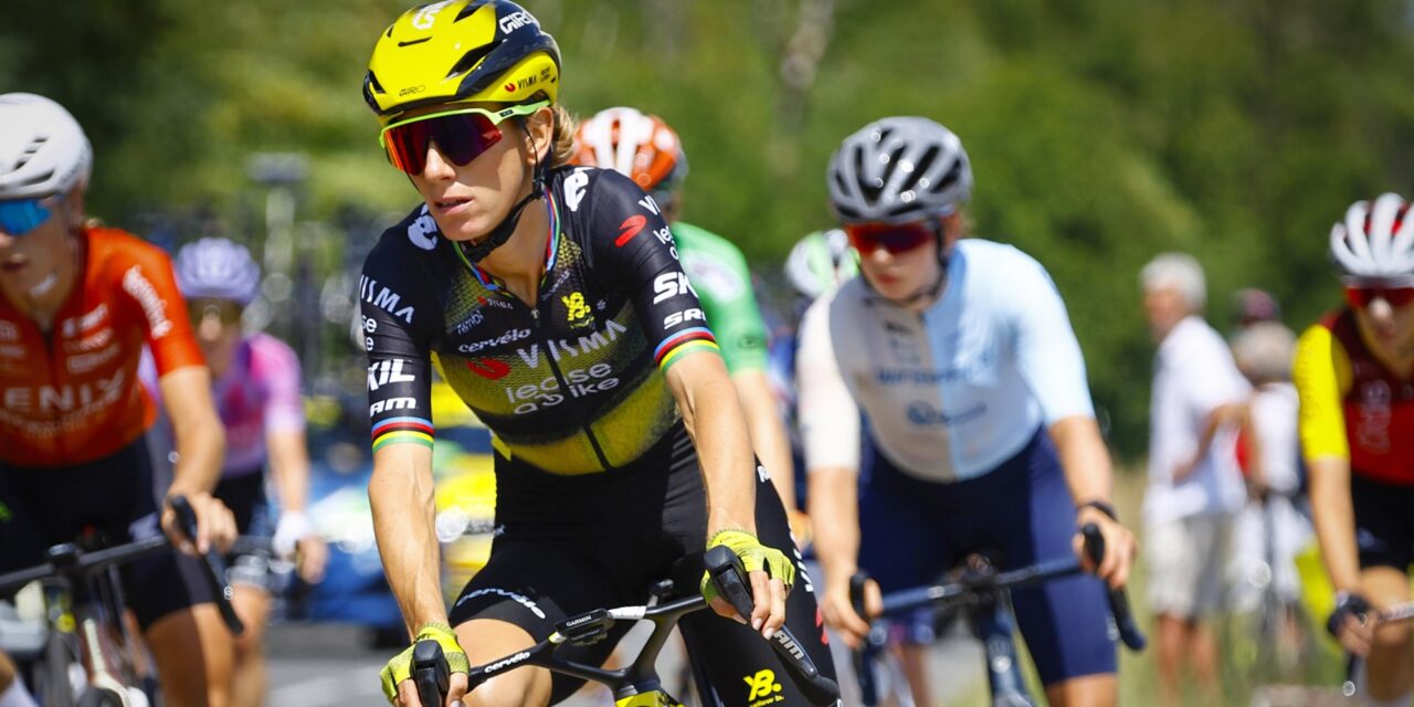 Waarom je Visma | Lease a Bike en Pauline Ferrand-Prévot de afgelopen Tourritten weinig zag