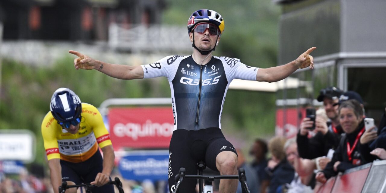 Tom Pidcock wint op steile aankomst in Arctic Race of Norway, maar kan leider Corbin Strong niet kraken
