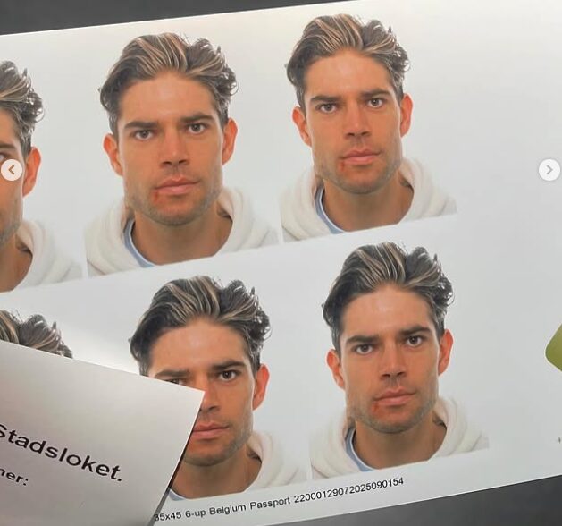 Wout van Aert lacht met eigen pasfoto na de Tour: “Mijn slechtste idee van de week”