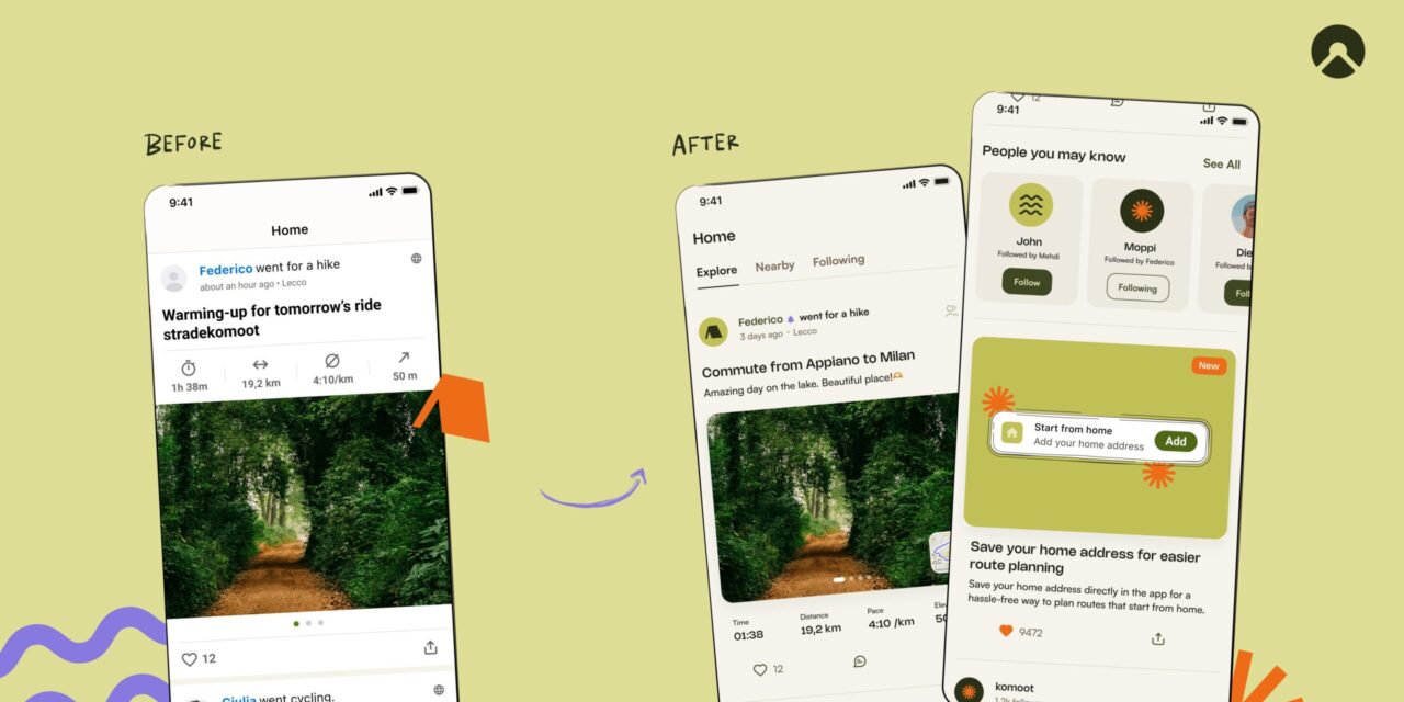 Komoot presenteert eerste update na overname en massa-ontslag