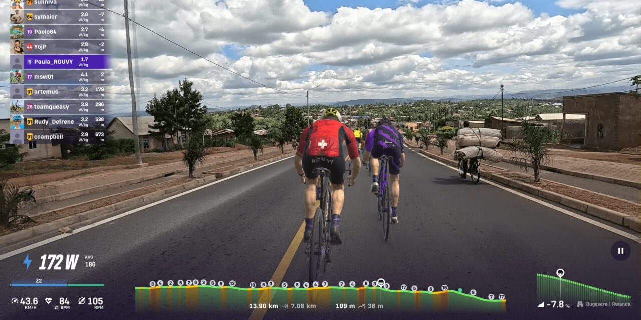 ROUVY voegt WK-routes WK Rwanda toe, Victor Campenaerts deed virtuele verkenning