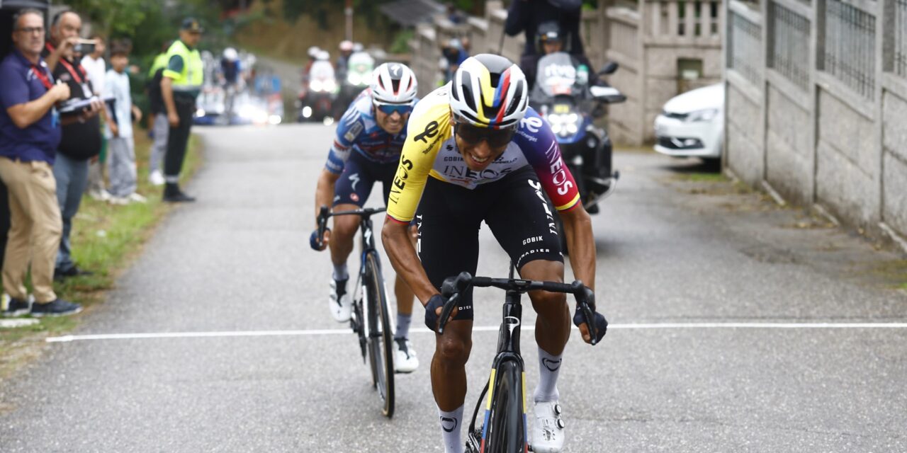 Vuelta 2025: Egan Bernal wint door pro-Palestina demonstranten onthoofde bergrit