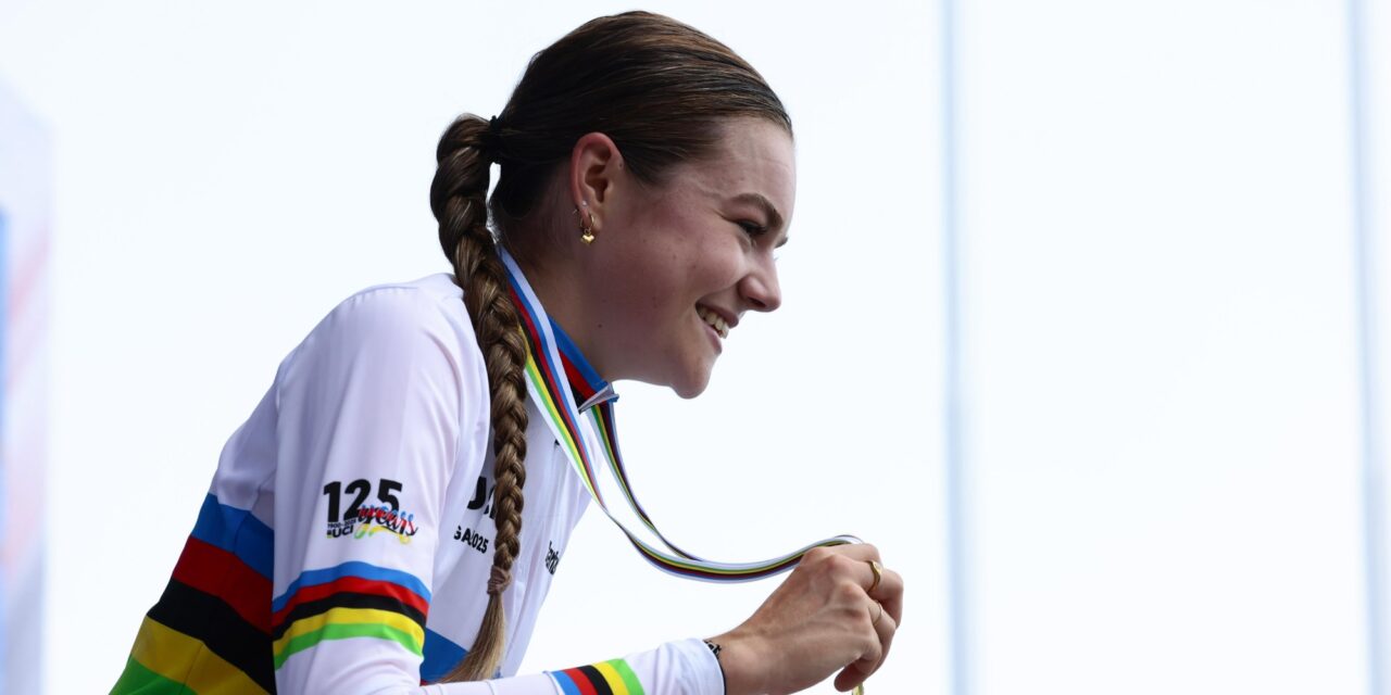 WK 2025: Slaat Megan Arens dubbelslag in wegrit junioren vrouwen?