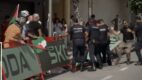 Vuelta 2025: Politie moet ingrijpen door protesten bij finish etappe 15