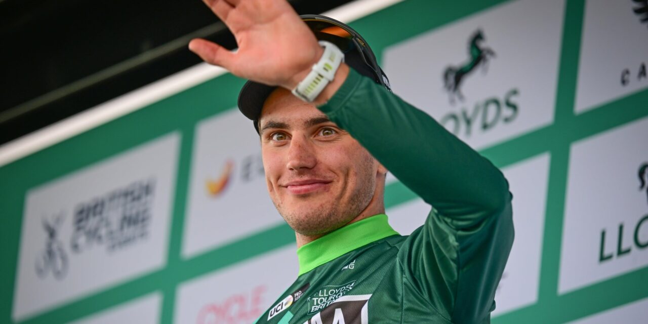 Hoe Olav Kooij zijn sprint perfect wist te timen in de Tour of Britain