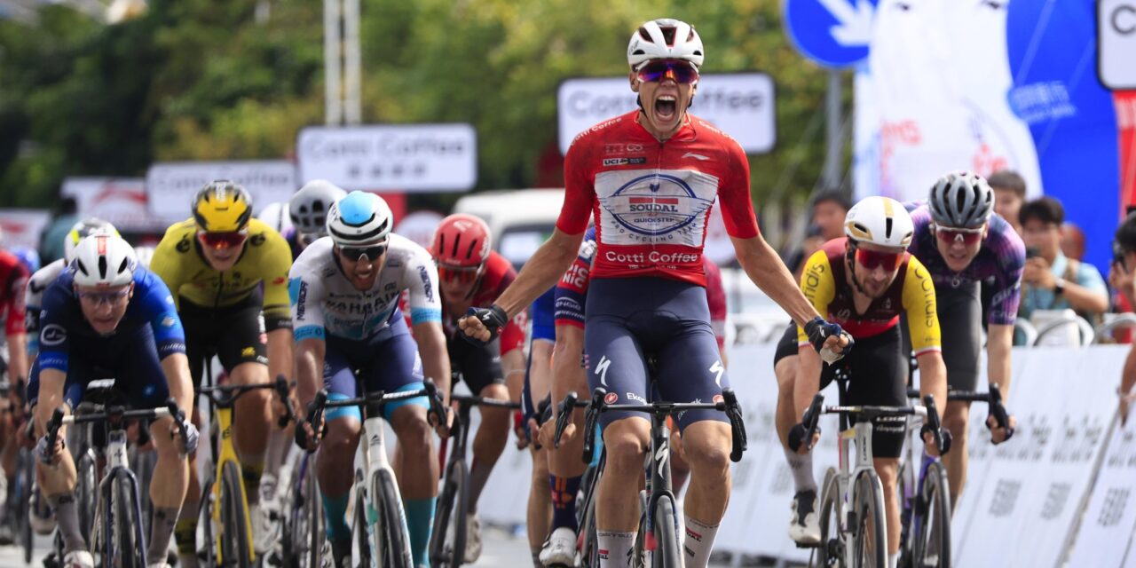 En dat is zestien: Paul Magnier is opnieuw klasse apart in Gree-Tour of Guangxi