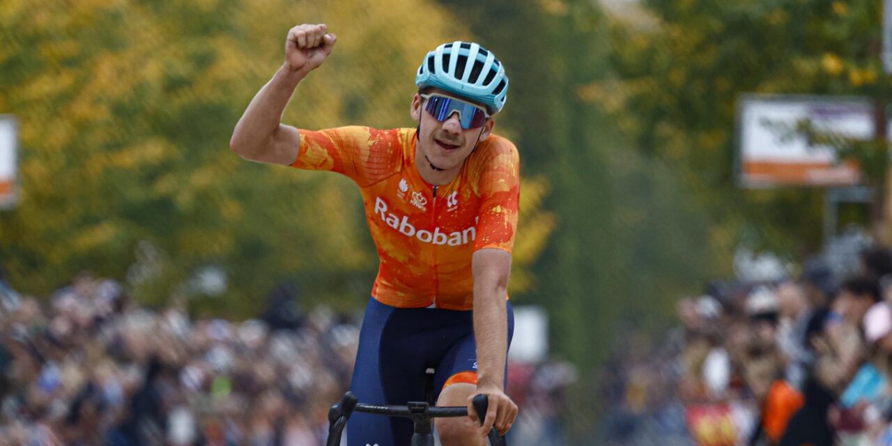 WK-verrassing Frits Biesterbos dacht heel kort aan winnen op WK Gravel