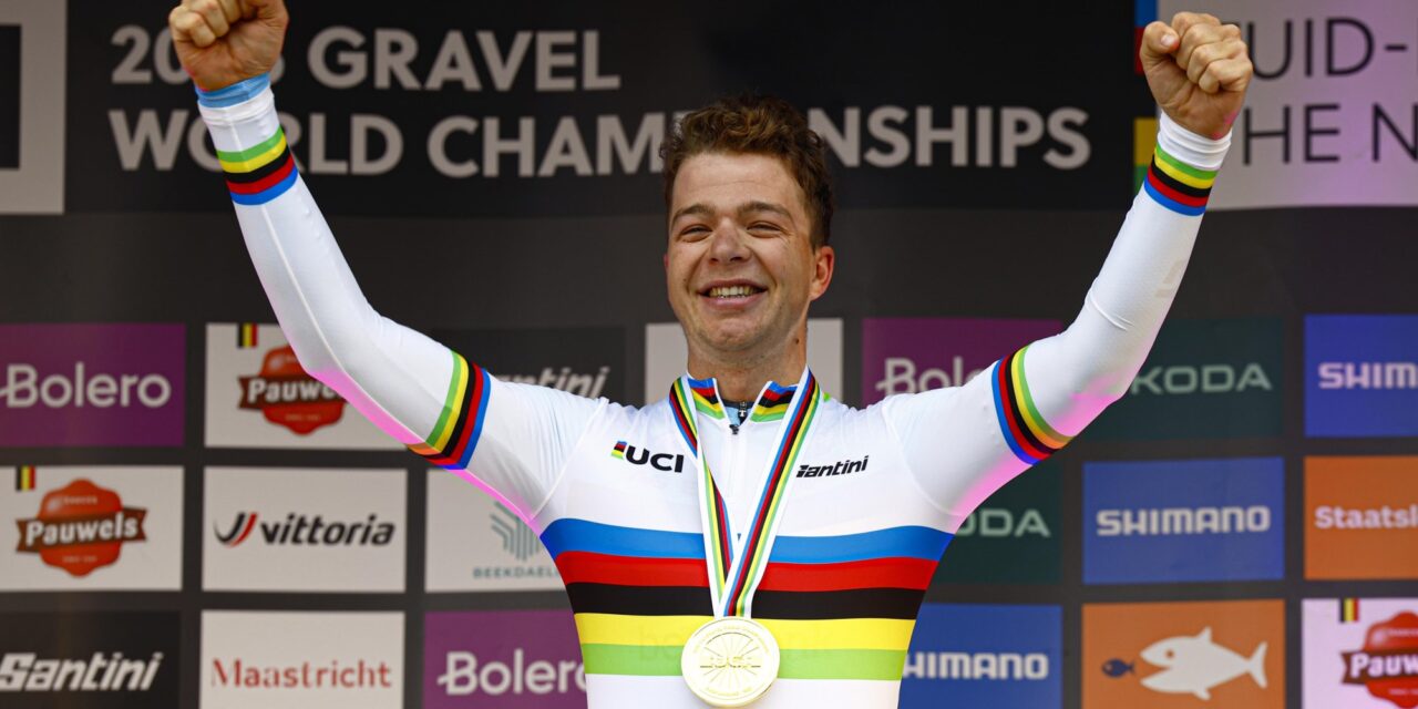 Florian Vermeersch wil wegprogramma combineren met gravelkoersen na goud op WK