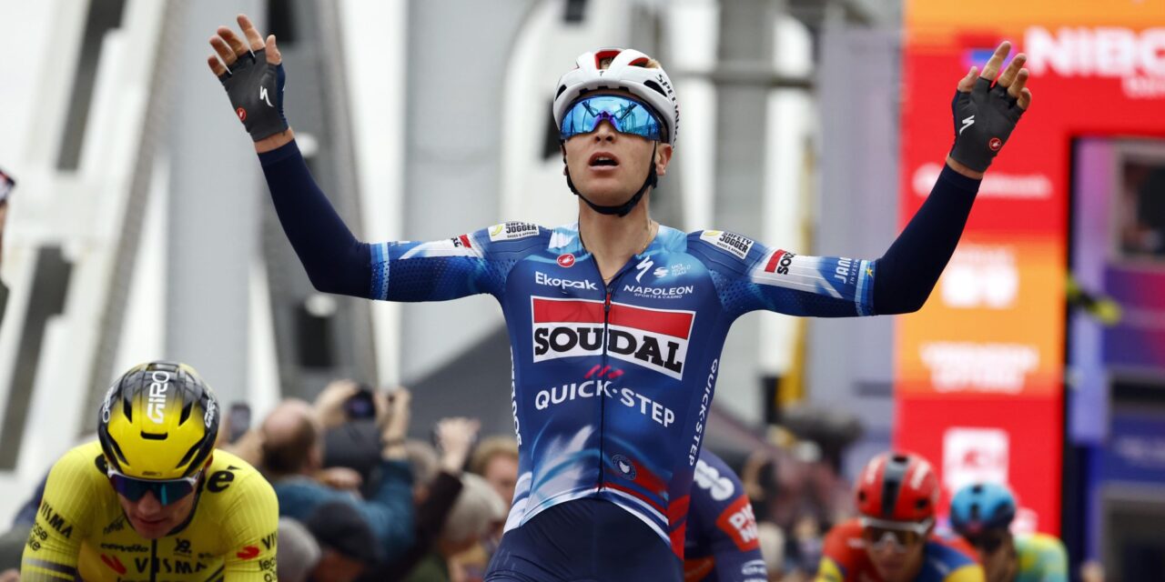 Merlier klopt Kooij in spannende sprint NIBC Tour of Holland, Söderqvist nieuwe leider