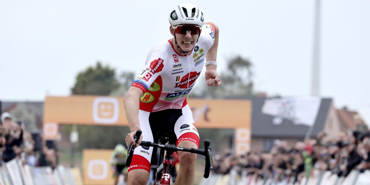Vanthourenhout vloert Nieuwenhuis na zinderend slot in Superprestige Ruddervoorde