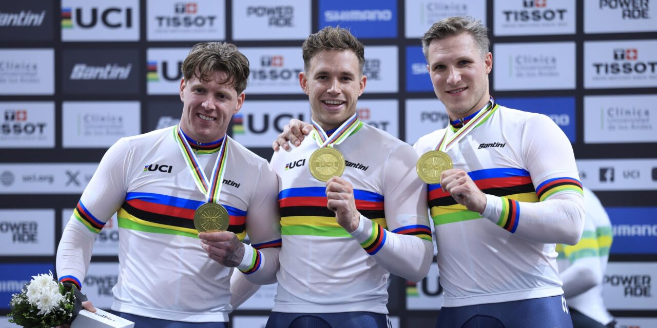 Nederlandse teamsprinters voegen nieuwe wereldtitel toe aan al uitpuilende prijzenkast