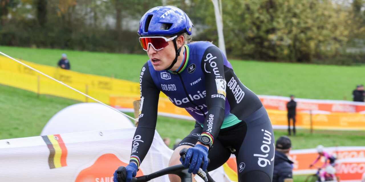 Lucinda Brand baalt van val, maar is na Superprestige Overijse vooral trots op zichzelf