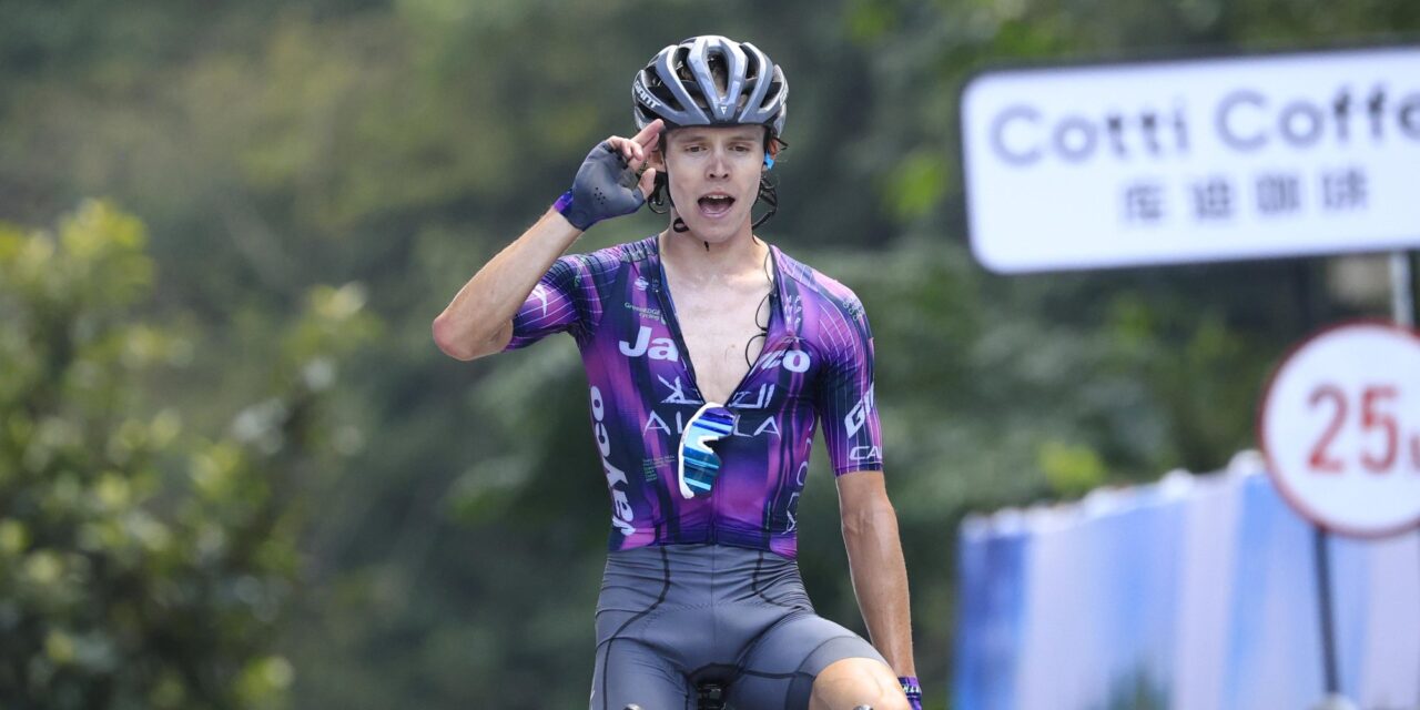 Paul Double slaat dubbelslag in Tour of Guangxi, twee renners Visma | Lease a Bike in top-5