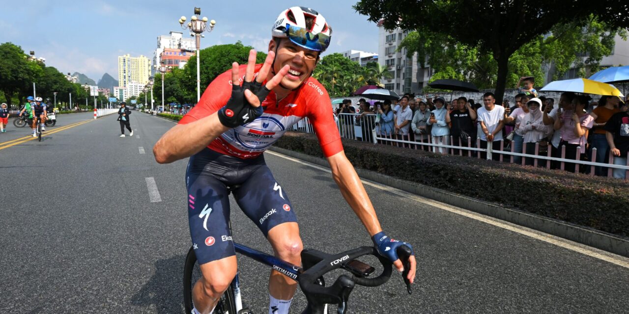 Paul Magnier bedankt niet alleen zijn eigen ploeg na vierde zege in Tour of Guangxi
