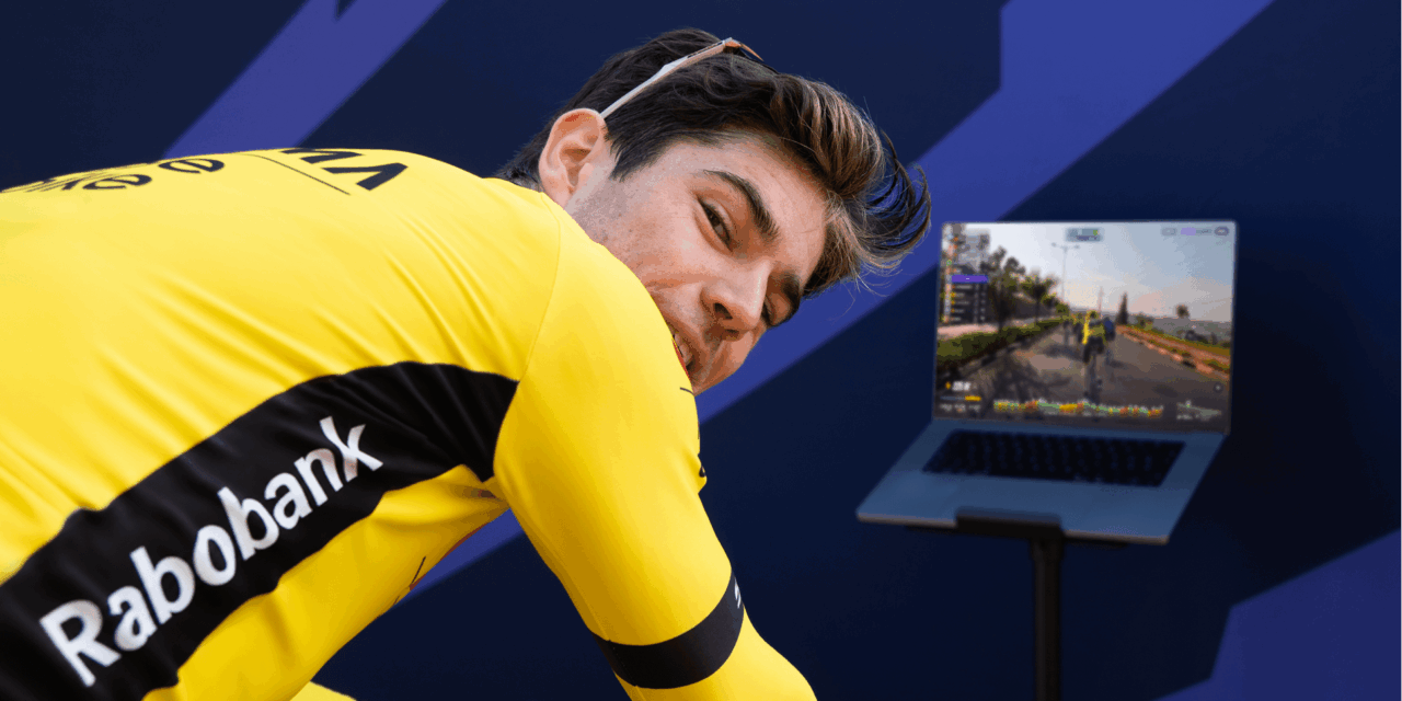 Rijd met Wout van Aert op ROUVY: virtuele groepsrit op 30 oktober