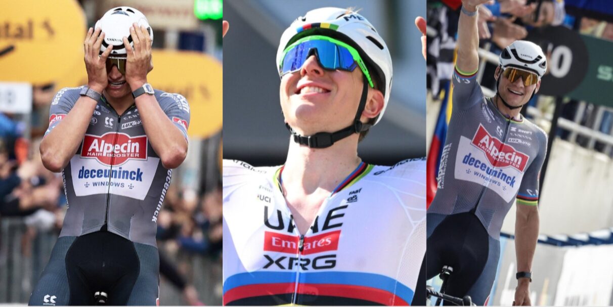 Van Italiaanse thriller tot lange solos: dit waren de monumenten van wielerjaar 2025