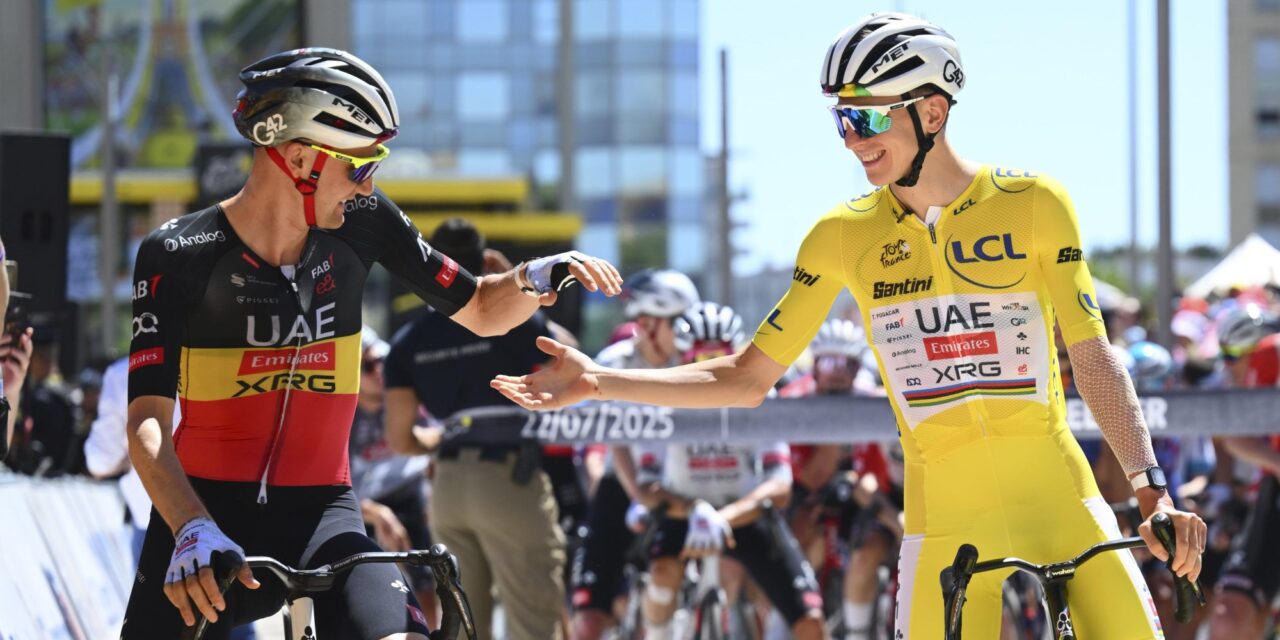 UAE Emirates XRG wist groot geheim Tadej Pogacar in Tour de France stil te houden