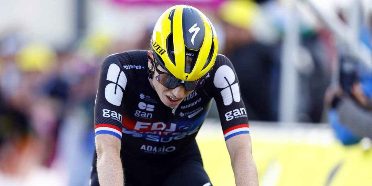 Jip van den Bos denkt dat Demi Vollering als tacticus nog veel kan leren 