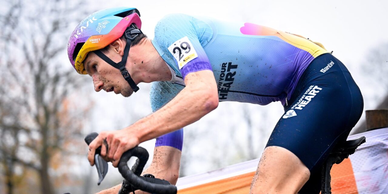 Beperkte crossambities, maar toch wint Lander Loockx voor Unibet Tietema Rockets