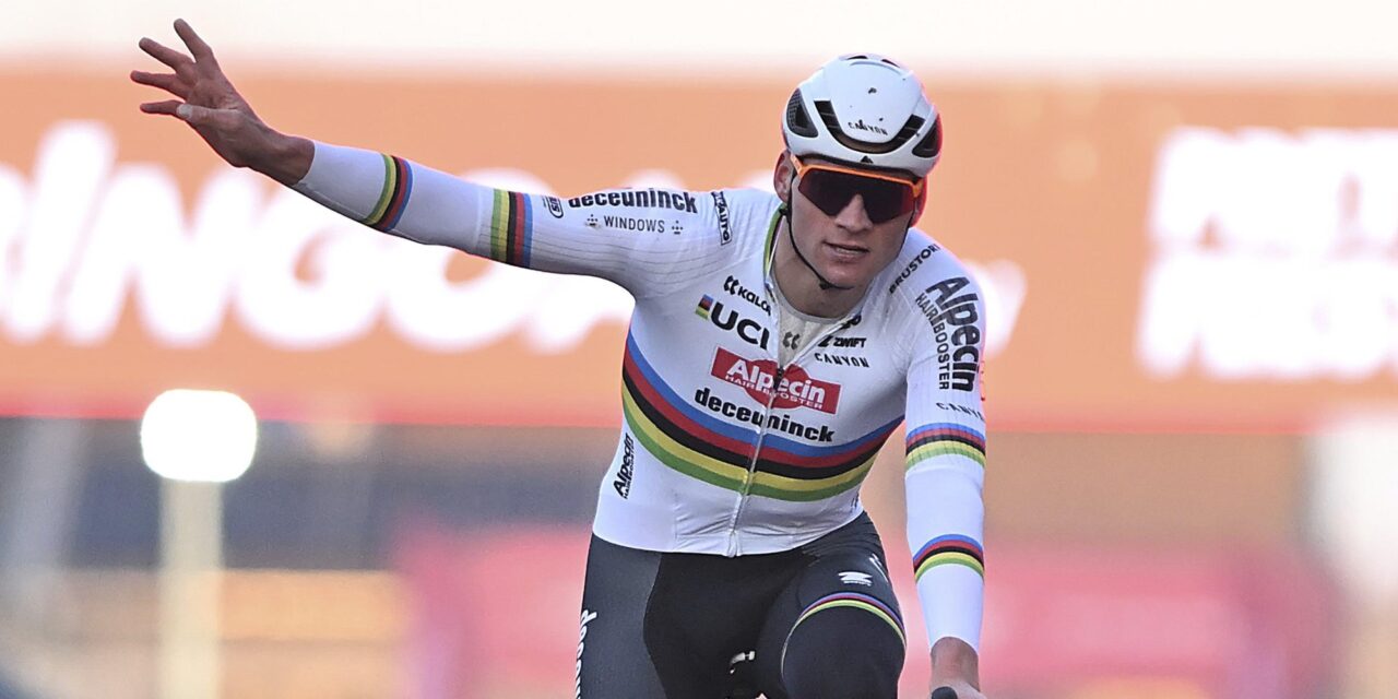 Mathieu van der Poel nadert nu al koppositie zegeranking, Lucinda Brand loopt verder uit
