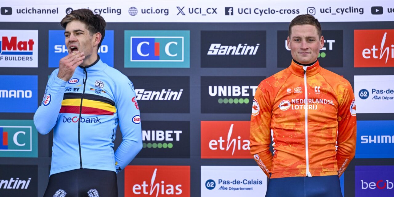 Wout van Aert vindt Mathieu van der Poel de beste crosser aller tijden: “Zonder twijfel”