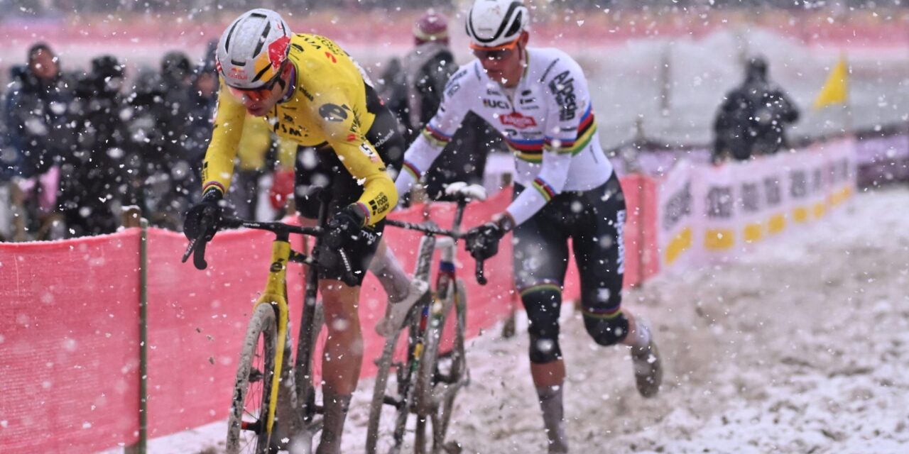 Niet enkel rivaliteit tussen Wout van Aert en Mathieu van der Poel: “Spoedig herstel gewenst!”