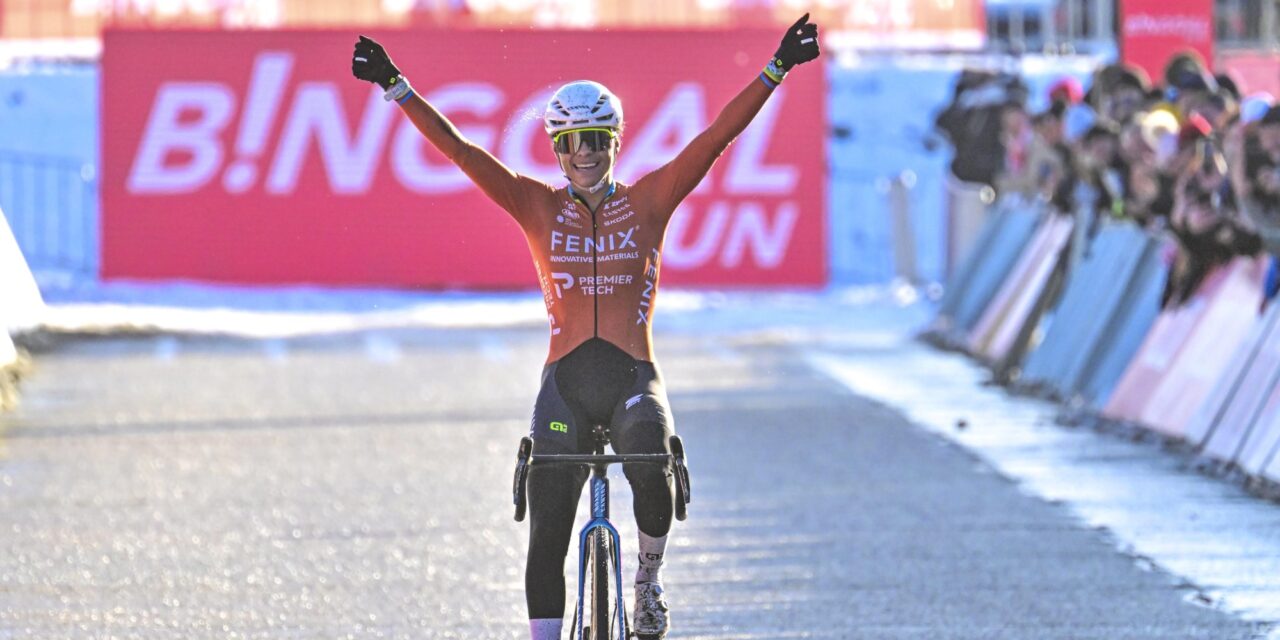 Ceylin Alvarado doorbreekt zegereeks Lucinda Brand na sneeuwcross vol plottwists in Zonhoven