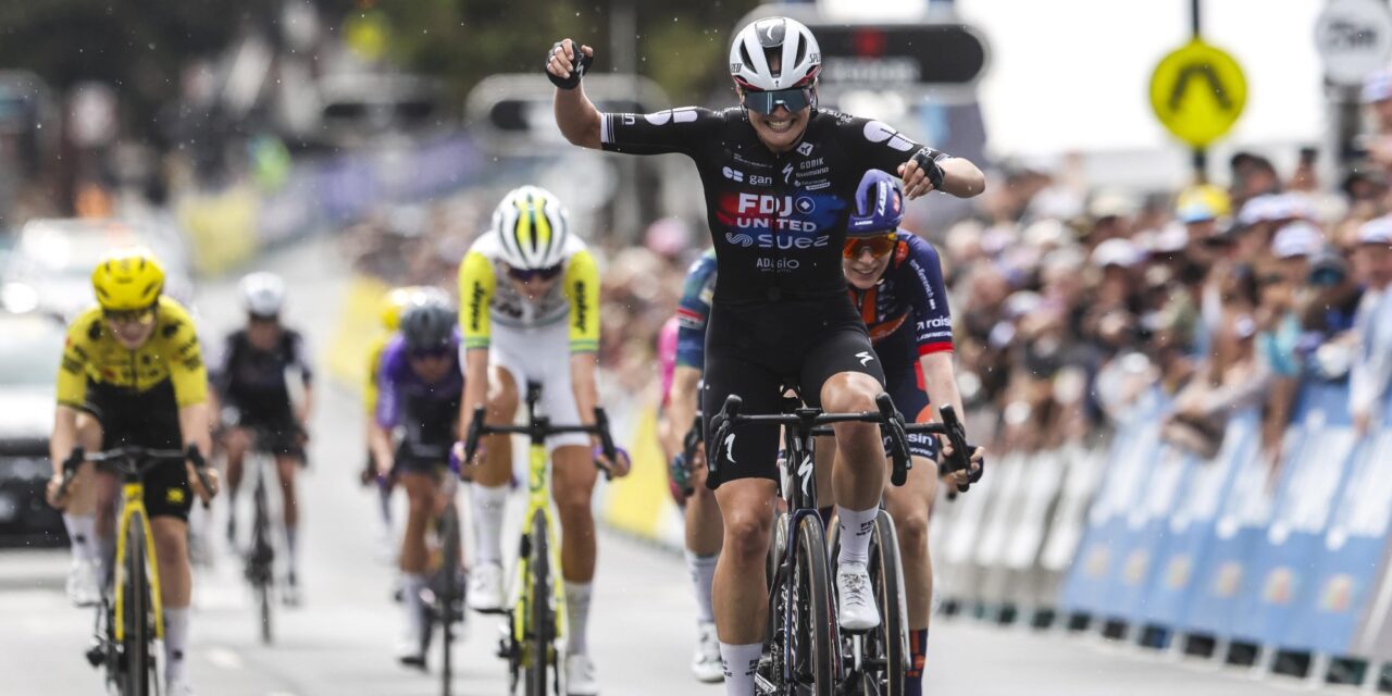 Ally Wollaston snelt naar derde seizoenszege in Cadel Evans Great Ocean Road Race 2026