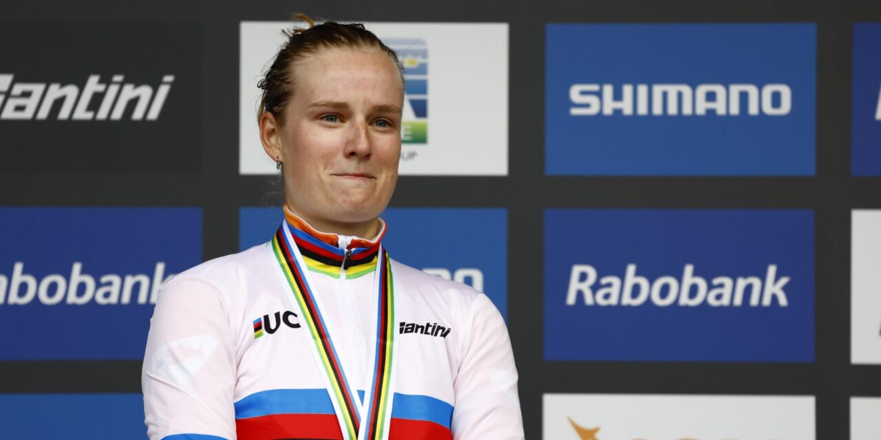 Leonie Bentveld past Puck Pieterse-tactiek toe op weg naar wereldtitel
