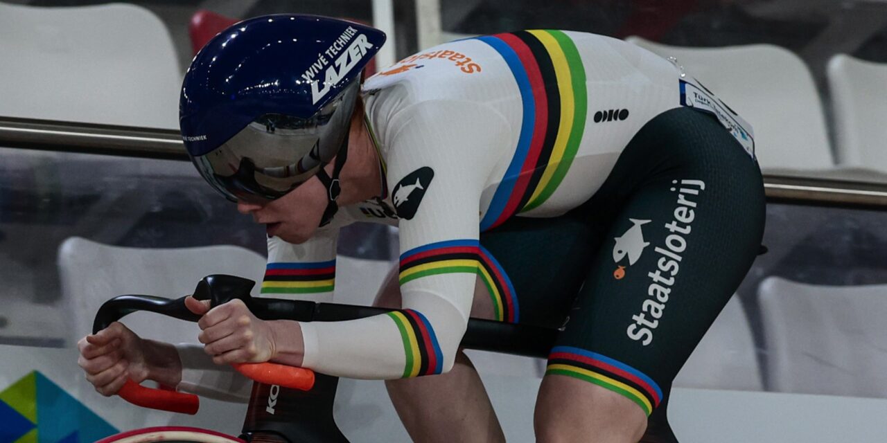 Wereldkampioene Hetty van de Wouw grijpt naast EK-medaille op individuele sprint