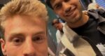 Dat is nog eens een selfie! Matthew Brennan op de foto met toptennisser Carlos Alcaraz