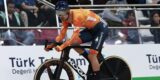 Yanne Dorenbos snelt naar EK-zilver op het Omnium