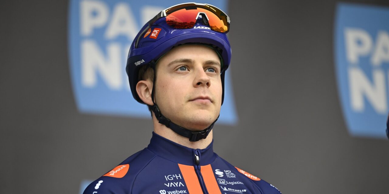 Peloton in Parijs-Nice gaat verder zonder Casper van Uden