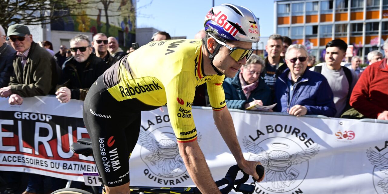 Wout van Aert kan na buikgriep weer koersen: “Benieuwd of ik voldoende fit ben om te presteren”
